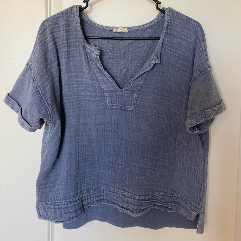 Hem & Thread oversized top! Super cute and comfy, flattering. Great condition!